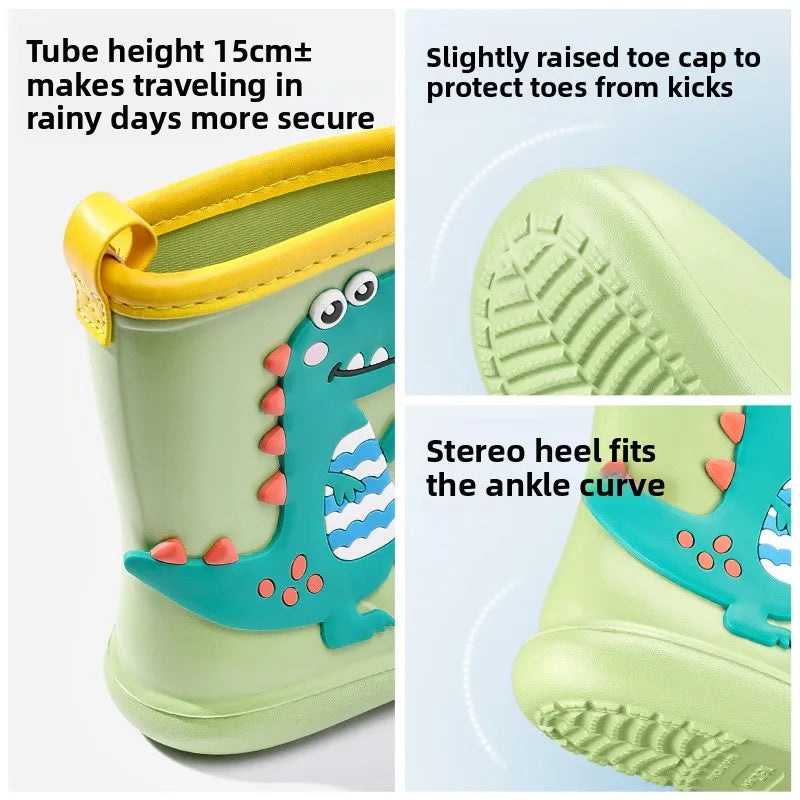 Children Rain Boots | Waterproof EVA | Non Slip Tread | Toddler Sizes