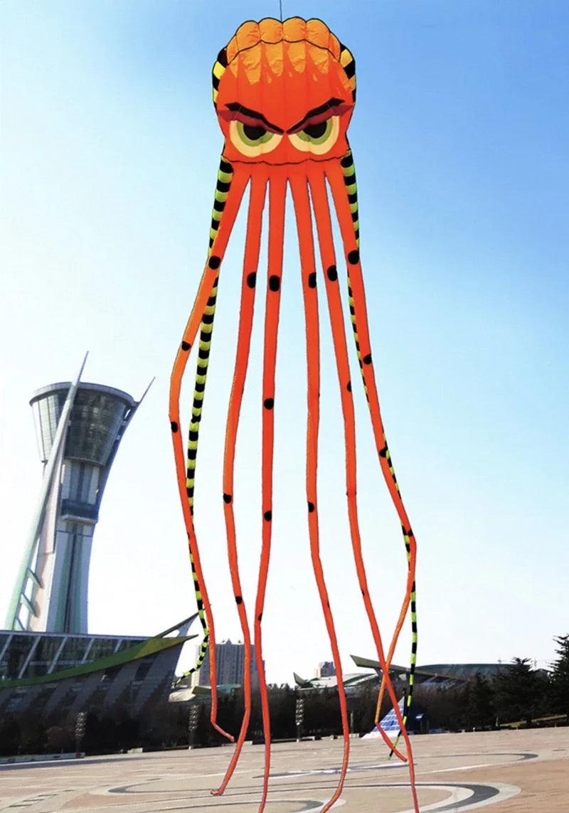 Kite | 8m Octopus Power Kite | Ripstop Nylon | Multicolor