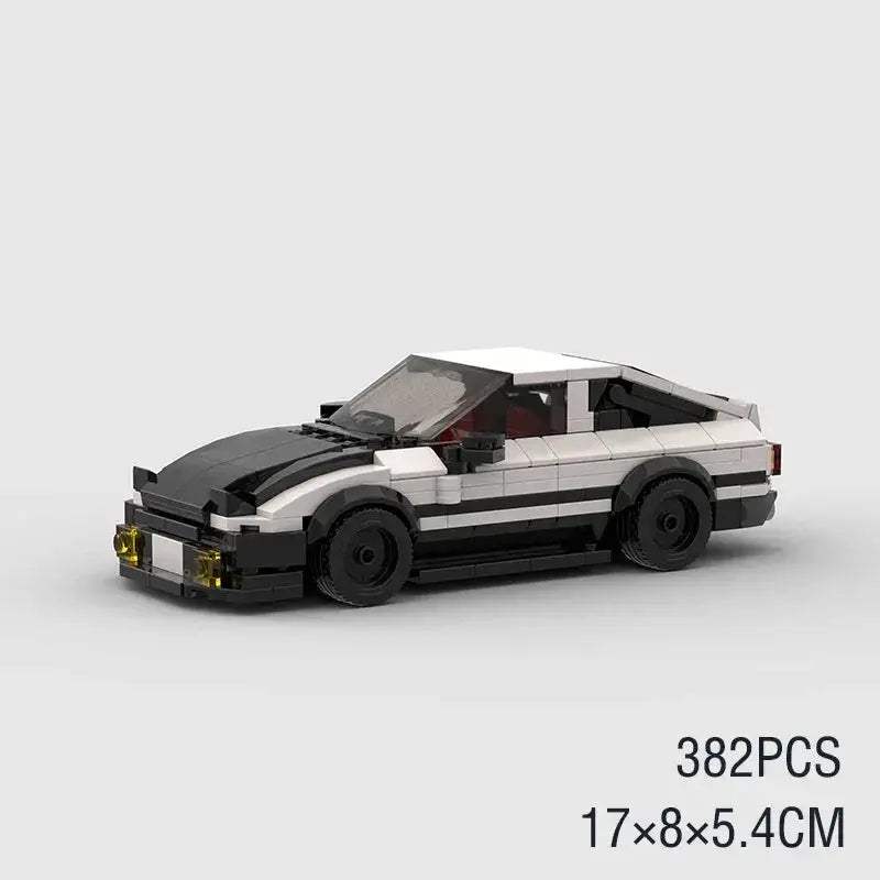 Miata MX5 Realistic Race Car Building Blocks Set For Collectors - ToylandEU