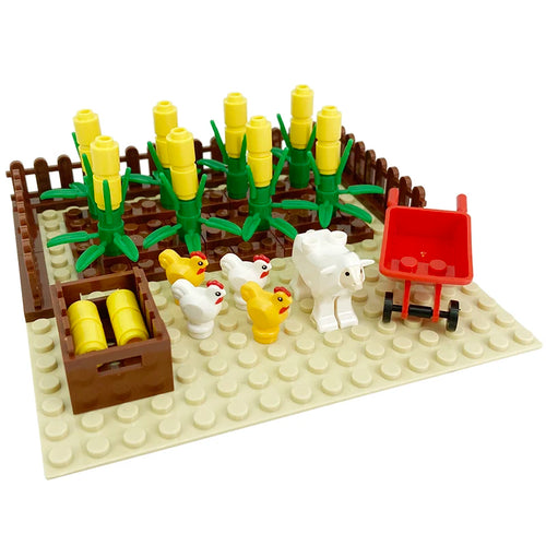 Create Your Own Farm Ranch with Small Particle Building Blocks Toyland EU