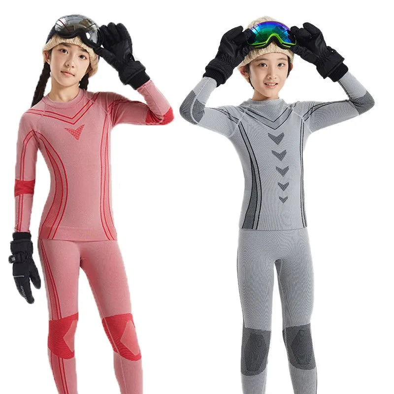 Kids Compression Base Layer Set | Compressed Fit | Durable Knit | Unisex Youth