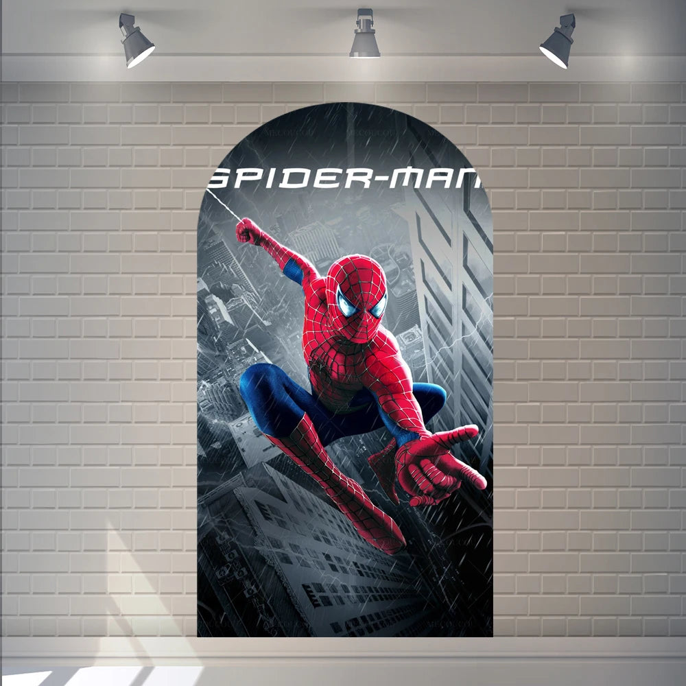 Photography Backdrop | SpiderMan Theme | Custom HD Print | Sizes