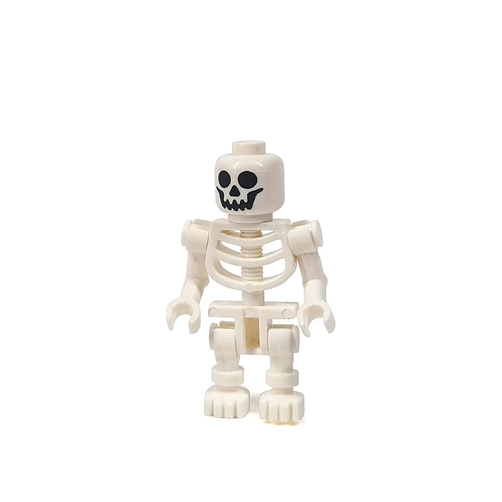 Building Block Mini Figures | Lego Compatible Pieces | Skeletal Holiday Set