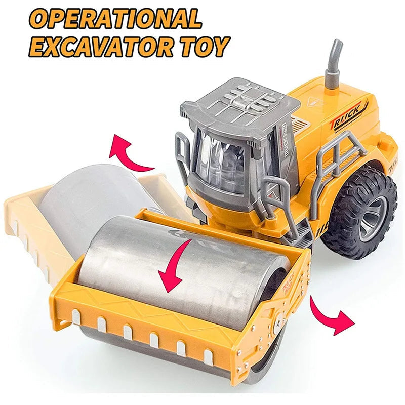 Rc Car Toys Truck 1:30 Wheel Shovel Loader 6CH 4WD Metal Remote Toyland EU