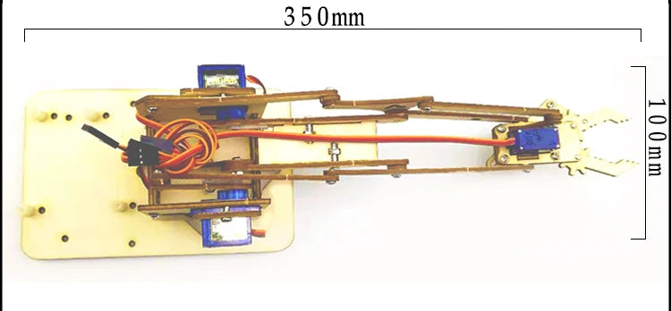 DIY Robotic Arm Kit with Programmable Claw for Creative Makers