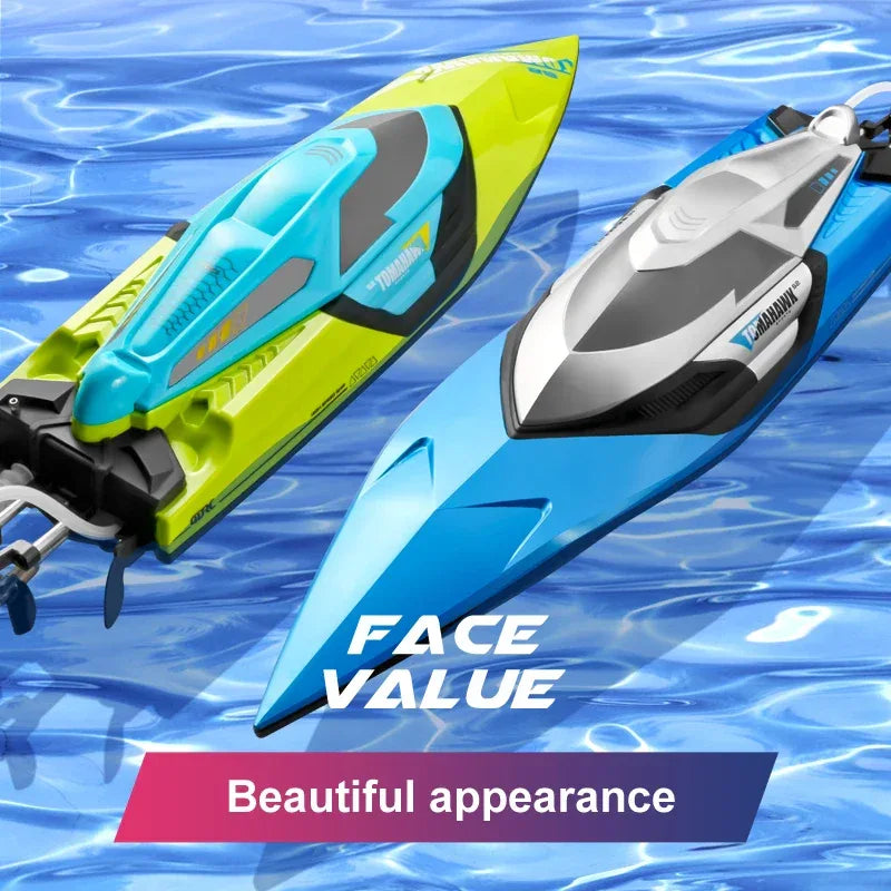 High Speed Remote Control Boat 50 KMH Waterproof RC Speedboat - ToylandEU
