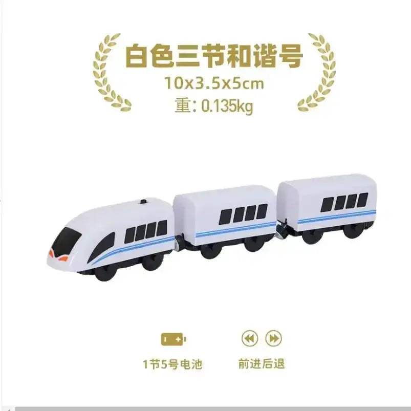 Durable Diecast Locomotive Train Set For Wooden Tracks - ToylandEU