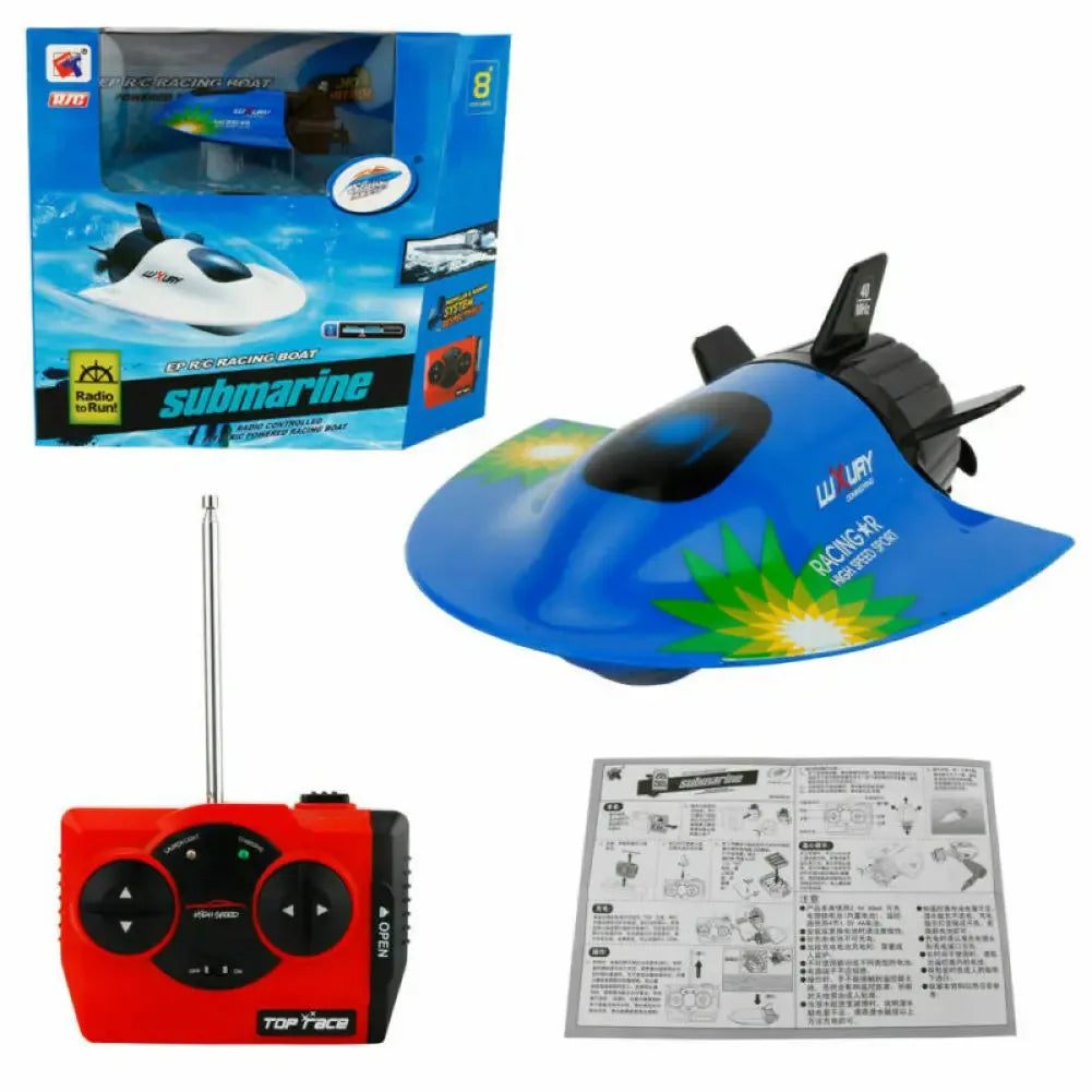 Mini RC Submarine Toy With Remote Control For Kids - ToylandEU