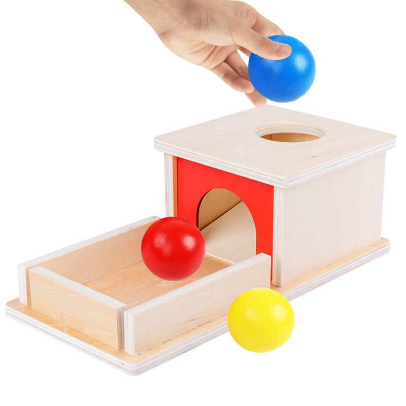 Kids Montessori Wooden Sensory Toy Box for Learning and Development - ToylandEU