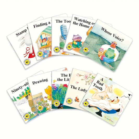 Bedtime Picture Books Set for Kids Ten Charming English Tales
