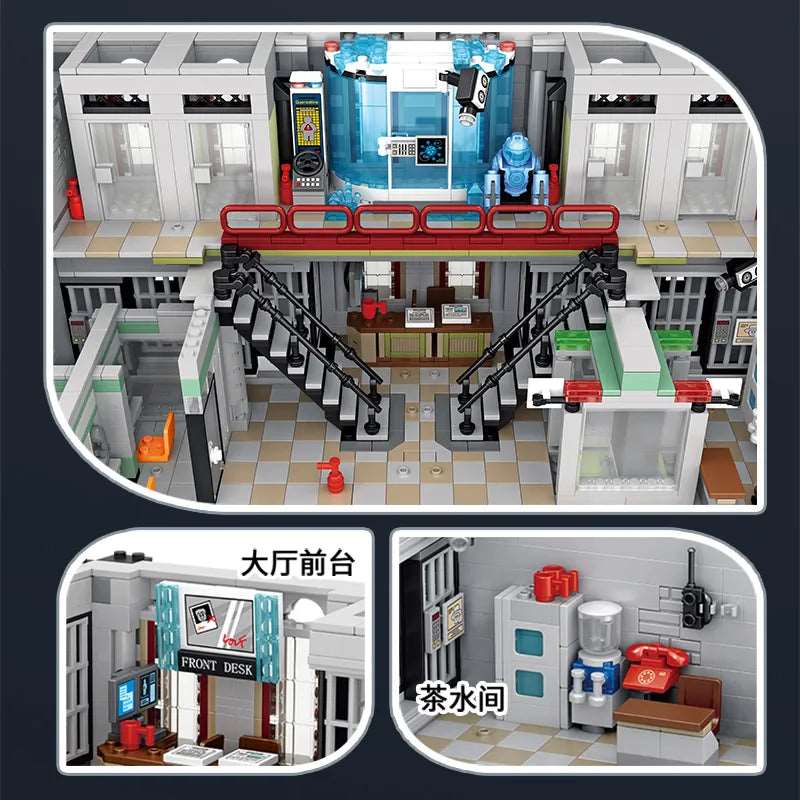 Ultimate Movie City Street View Expert Building Set - 7537 Pieces - ToylandEU