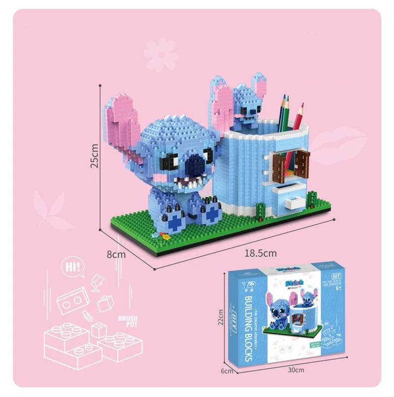 Anime Building Blocks Stitch Spider Iron Venom Style MOC Jigsaw Puzzle Game Gift - ToylandEU