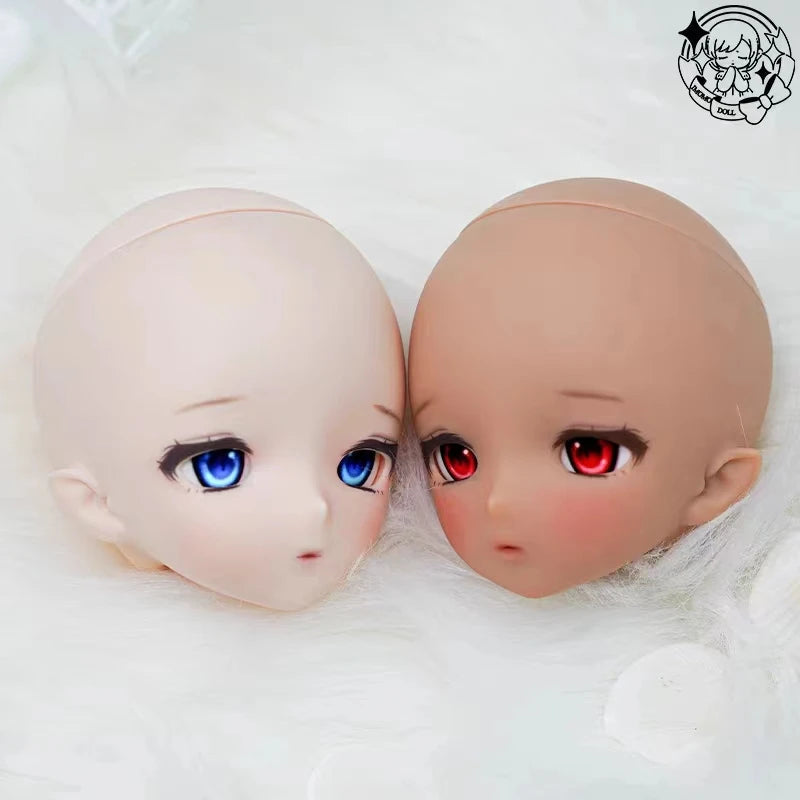 Imomodoll 1/4 Doll Head - White/Tan Skin Miko Without Makeup - ToylandEU