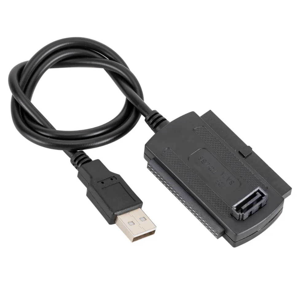 Grwibeou USB 2.0 to IDE SATA Adapter Cable for 2.5 and 3.5 Inch Hard Drives