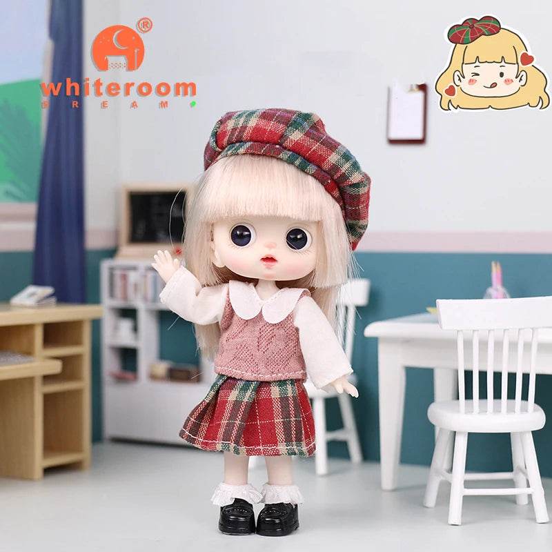 Ob11 Bjd Doll Boy Pig Face Piggy Ball-jointed Mini Doll Gift - ToylandEU