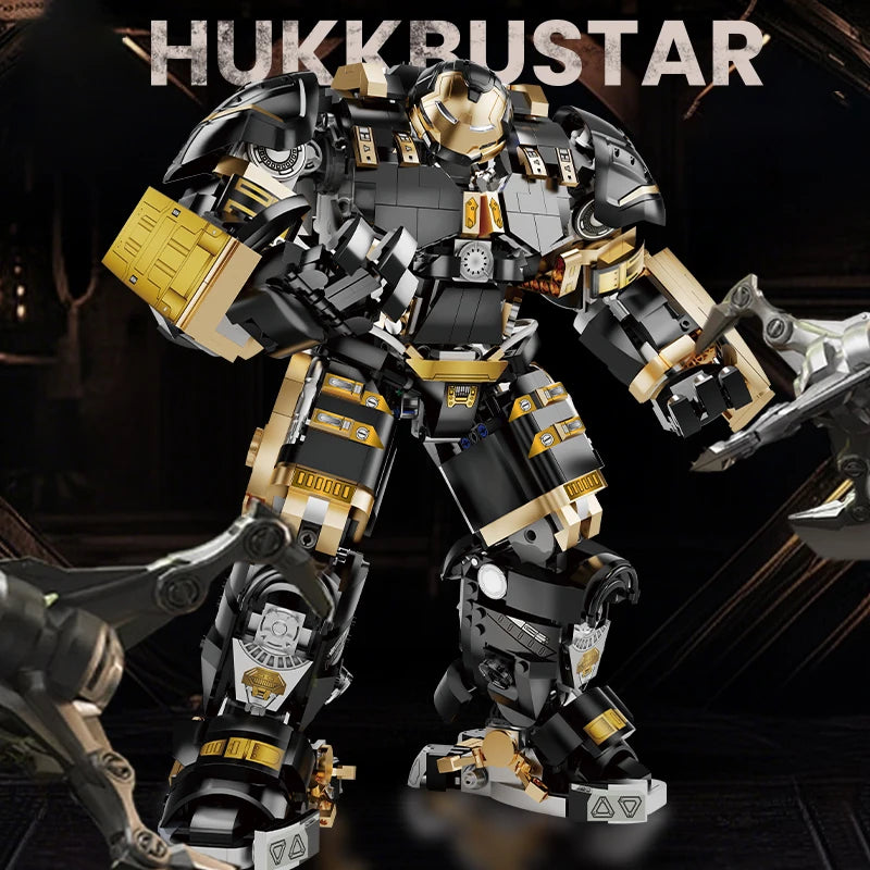 Building Blocks Set | 2300+ Pieces | Lego Compatible | Hulk Buster Marvel Figure