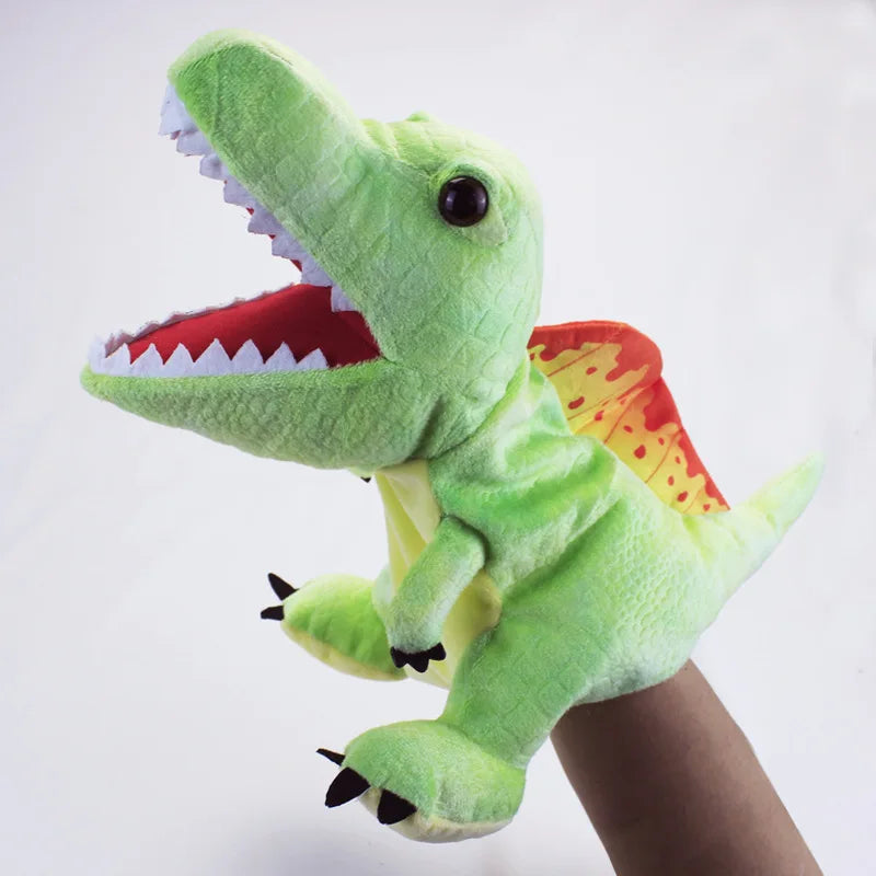 Dinosaur Hand Puppet Plush for Kids and Performances