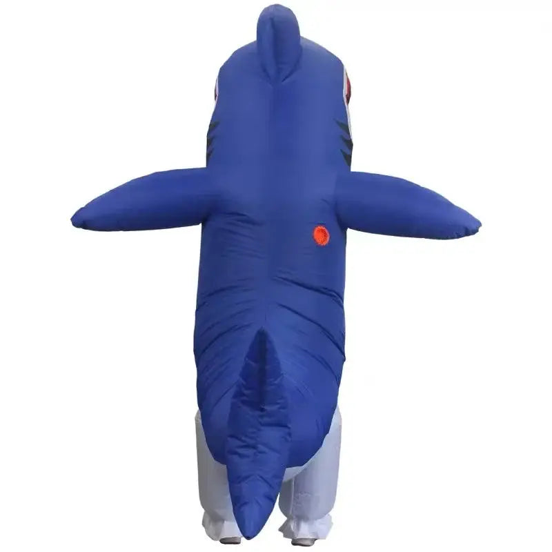 Adult Big Mouth Shark Inflatable Costumes Christmas Anime Cosplay Costume Standing shark Mascot Fancy Party Role Play Disfraz - ToylandEU