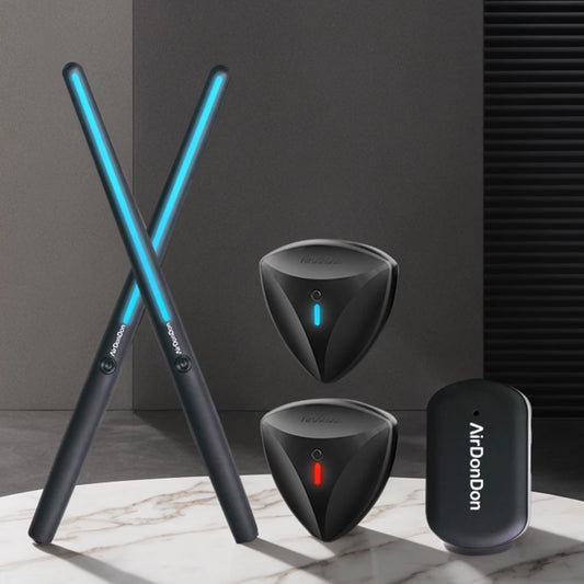 Portable Air Drum Set Bluetooth Compatible Electronic Drums