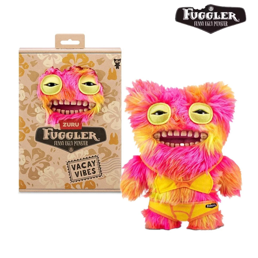 Original Ugly Fuggler Tooth Monster Plush Toy for Kids Safe