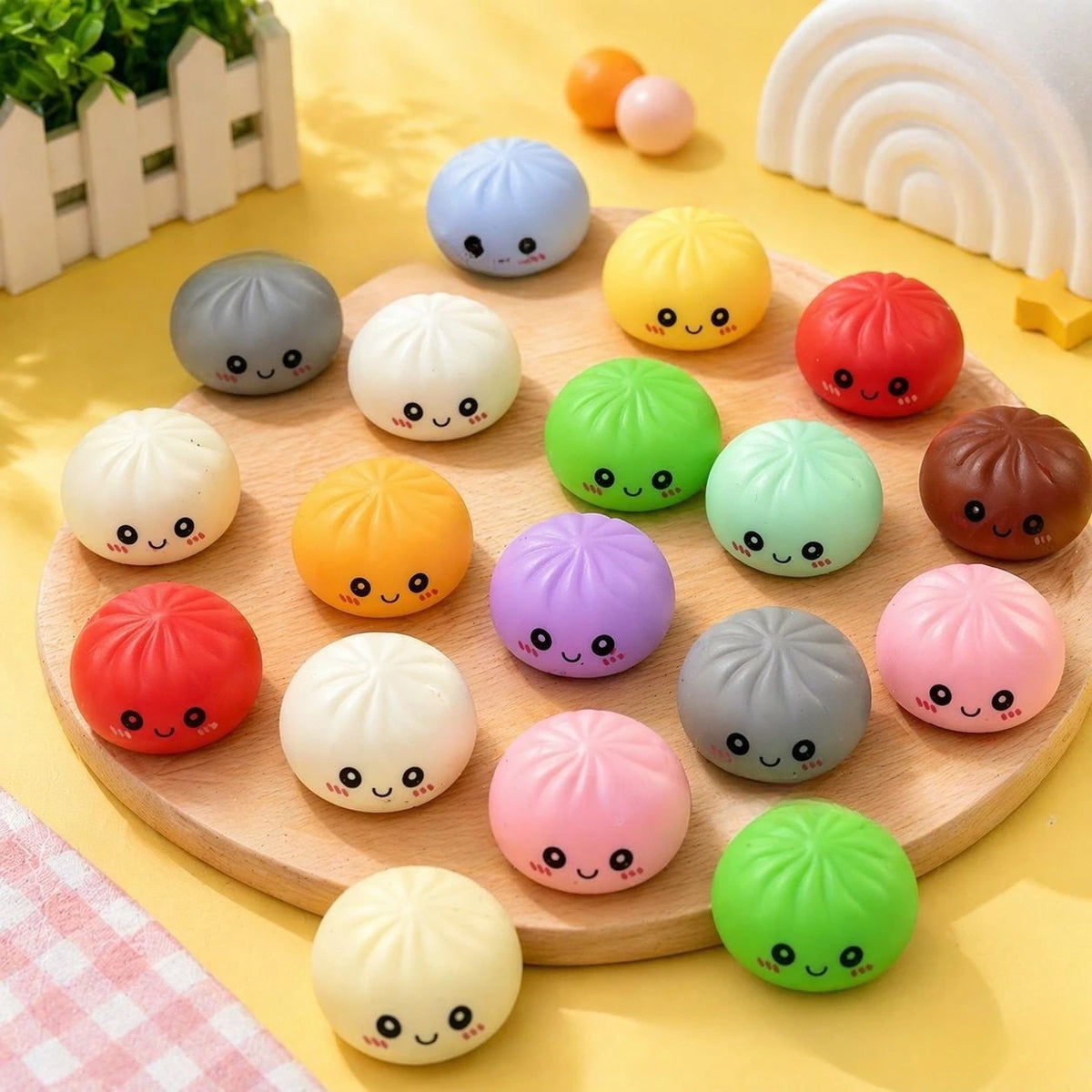 Squishy Advent Calendar | Slow Rebound | Dumpling Blind Box | Holiday Gift