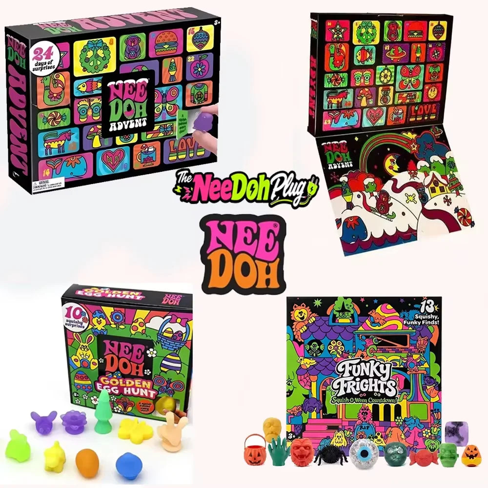 Advent Calendar | 2026 New 24 Piece 3D PVC Fidget Dolls | Surprise Countdown Calendar | New Year Gift