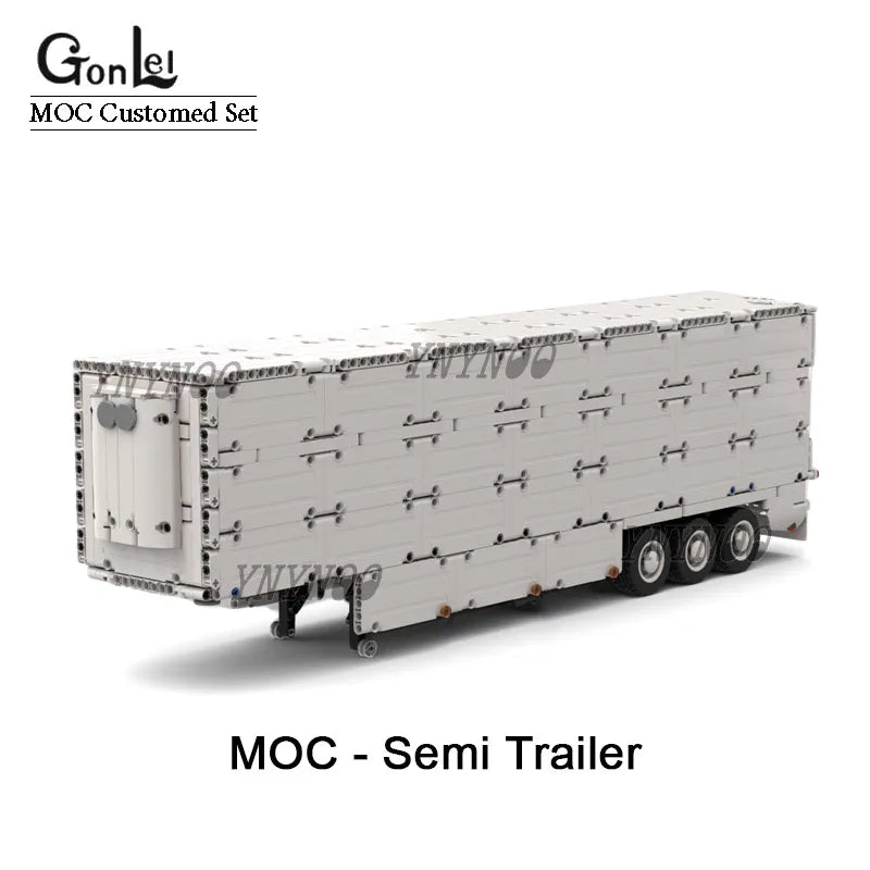 Technical Truck Engineering 6x4 Tractor Unit Semi Trailer Container - ToylandEU