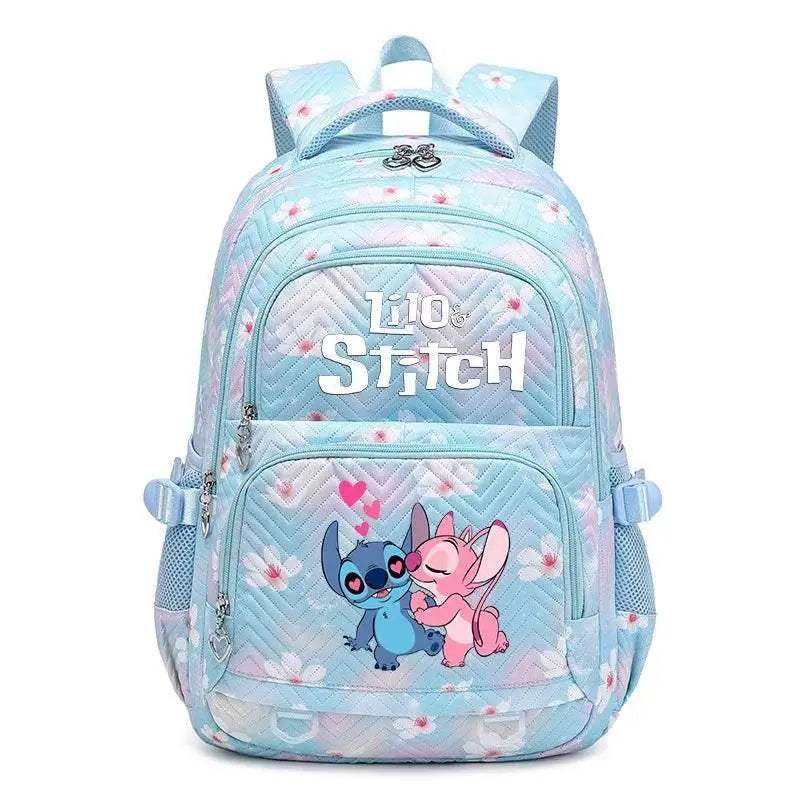Durable Backpack Waterproof Lilo Stitch Theme Large Capacity For Women And Girls - ToylandEU