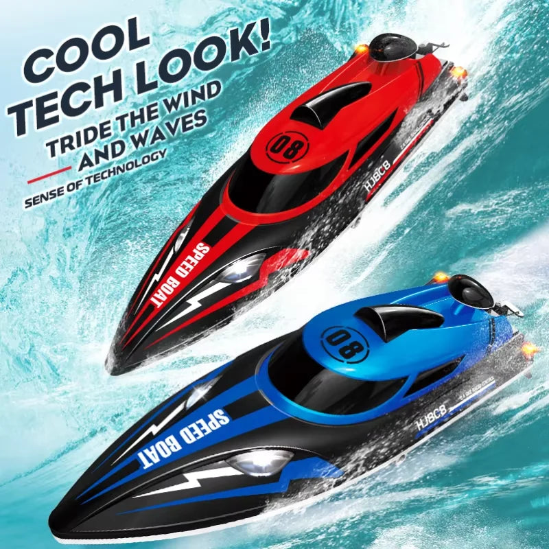 RC Speed Boat | 25 km/h Top Speed | 2.4Ghz Waterproof RC Boat