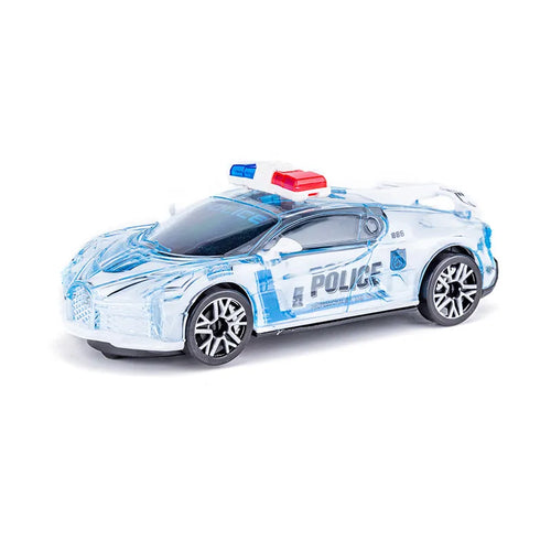 Flashing LED Light Police Car Toy for Kids | Educational Racing Vehicle with Music ToylandEU.com Toyland EU