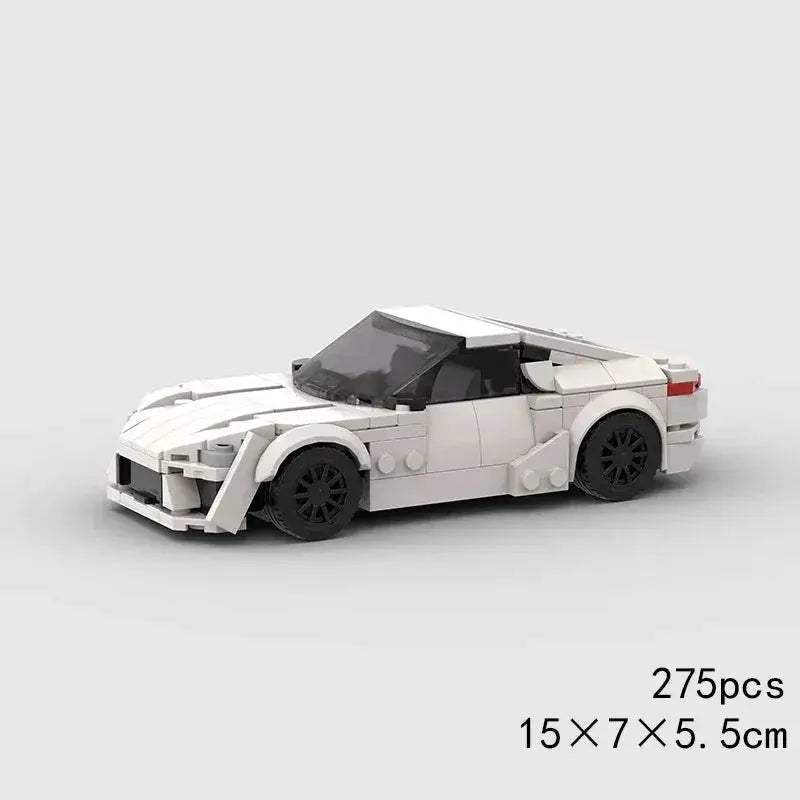 MOC LEGO Compatible Race Car Building Blocks Set For Kids - ToylandEU