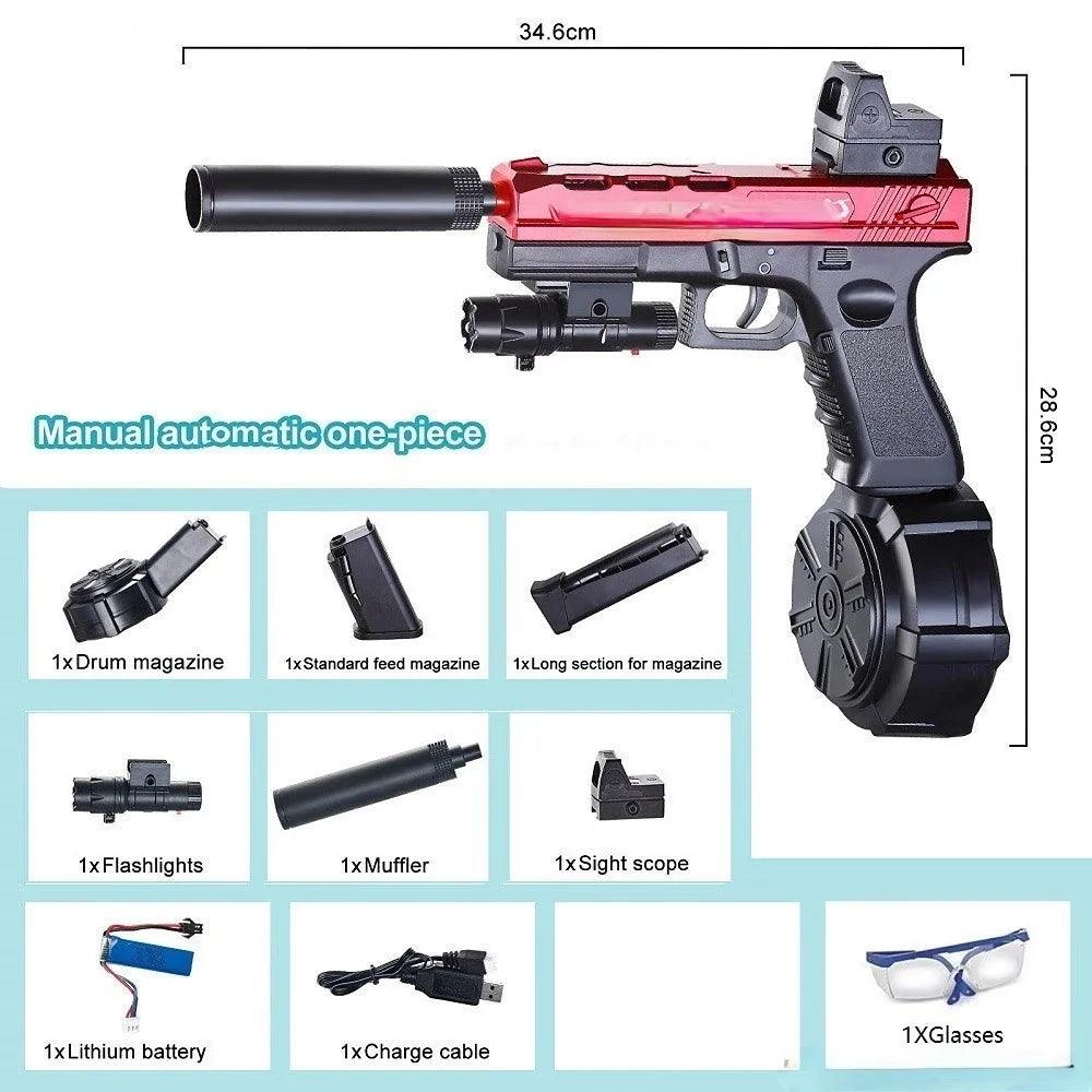 Electric Airsoft Pistol | Hydrogel Ready | Toylandeu™
