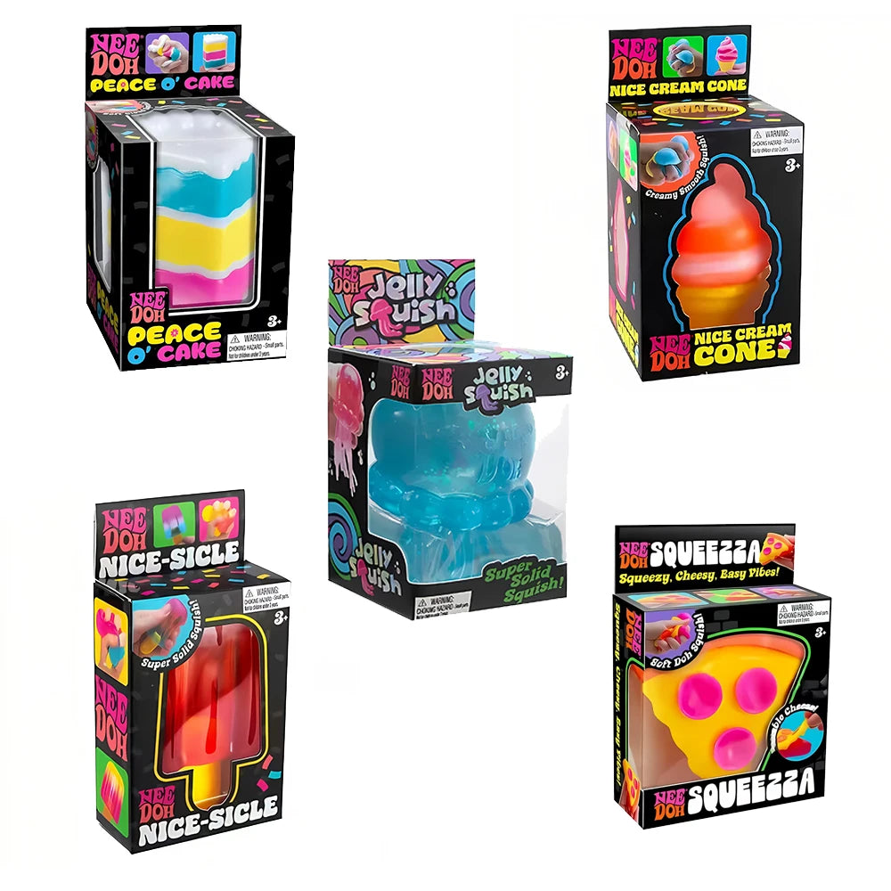 Squishy Sensory Cube | Anti Anxiety Focus Aid | Soft Resilient Core | For Teens