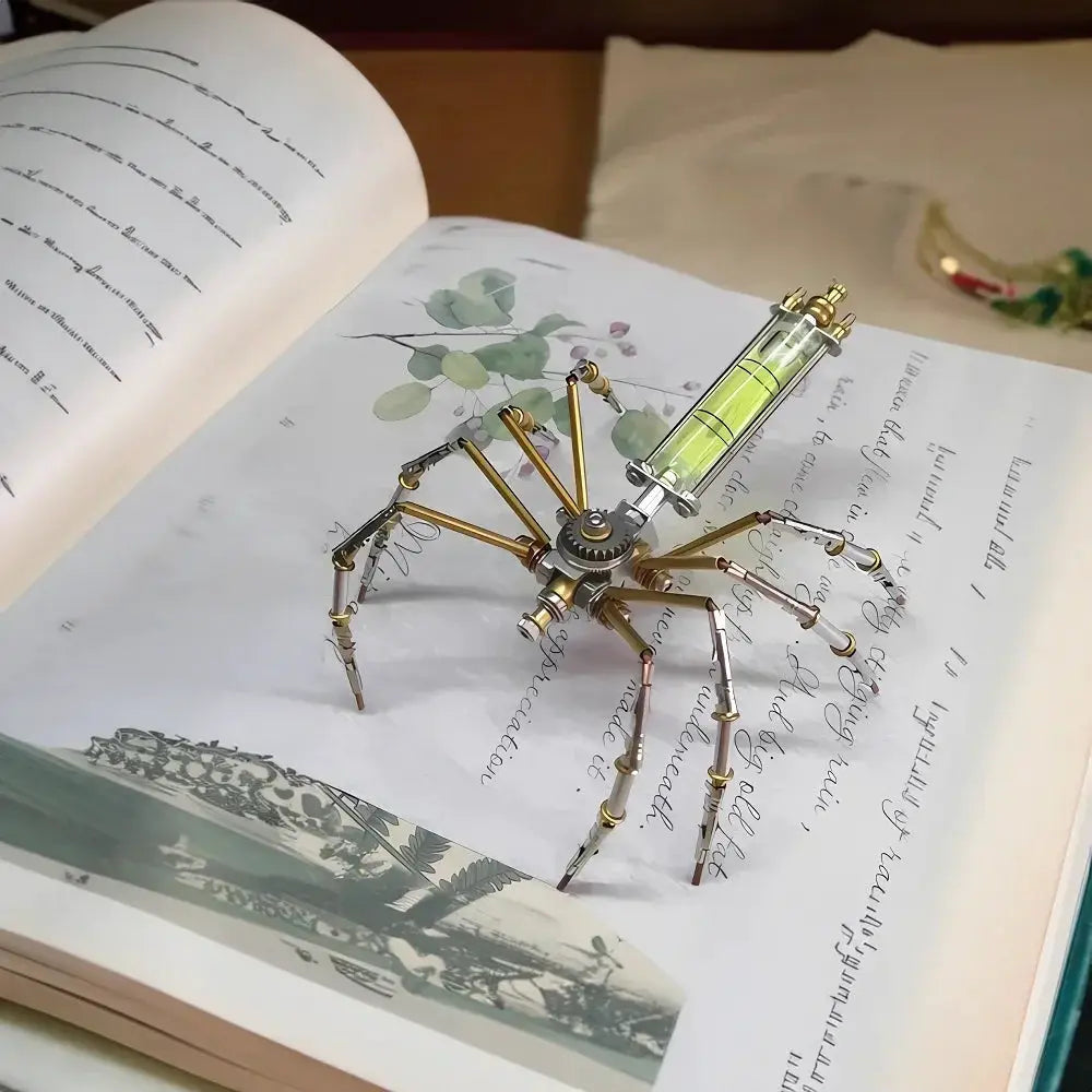 DIY Mechanical Spider Metal Model Kit 3D Puzzles Cyberpunk Insects Assembly Creative Handmade Metal Puzzles - ToylandEU