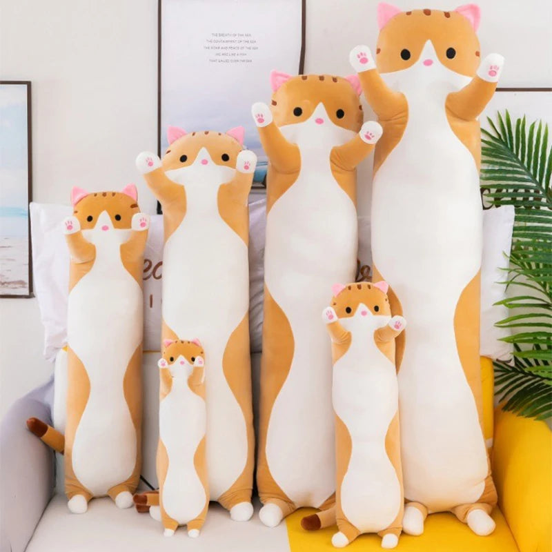Cat Plush Pillow | PP Cotton Fill | Toylandeu™