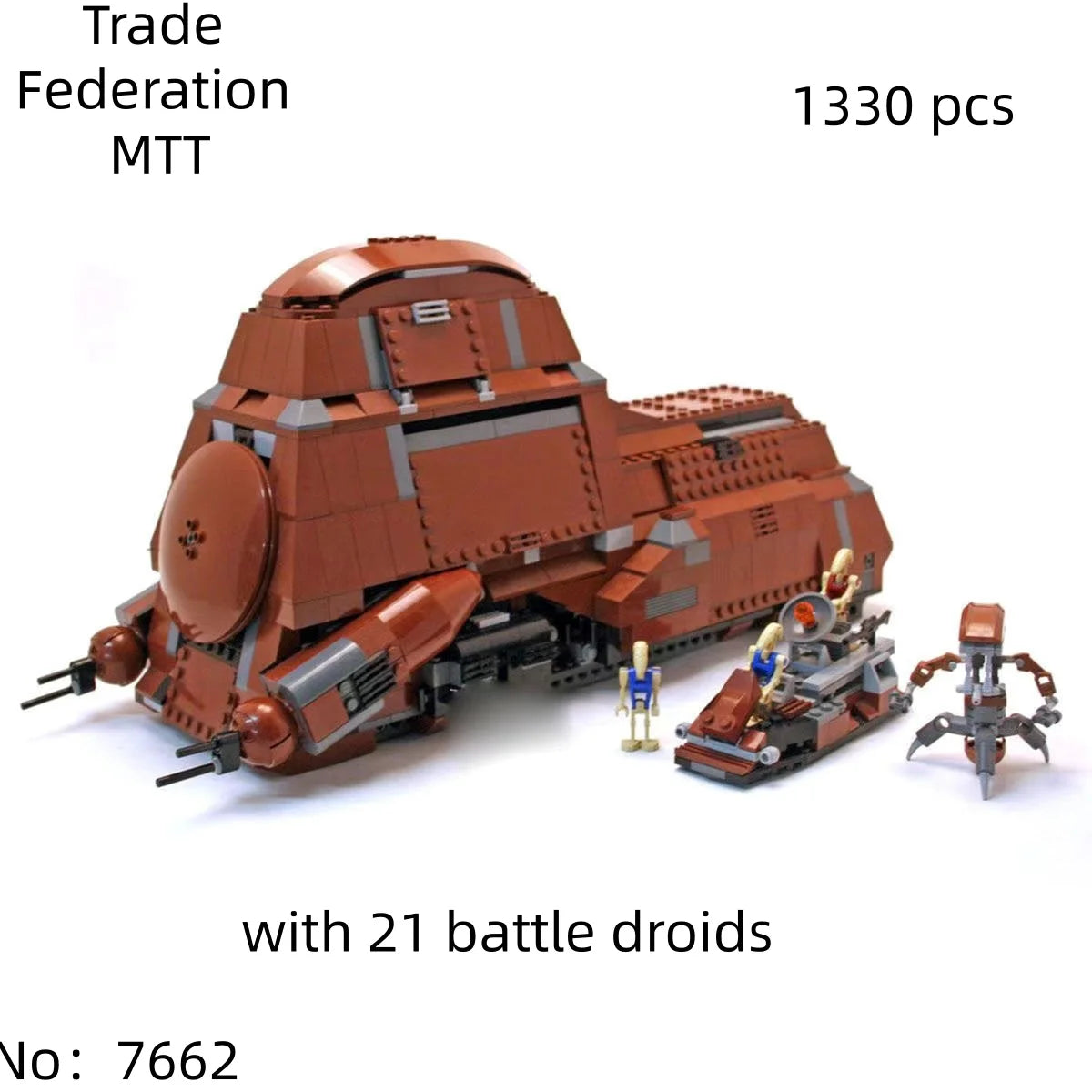 Star Wars Model Kit | 1326 PCS | MTT Droid Carrier