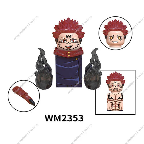 Jujutsu Kaisen Gojo Satoru Riko Orimoto Okkotsu Yuta Building Blocks ToylandEU.com Toyland EU