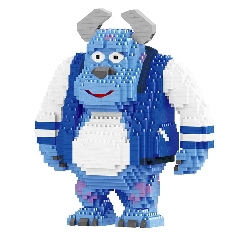 Monster University Micro Building Blocks James Mike Model Anime Diamond Mini Brick Figure Toy For Christmas Gift - ToylandEU