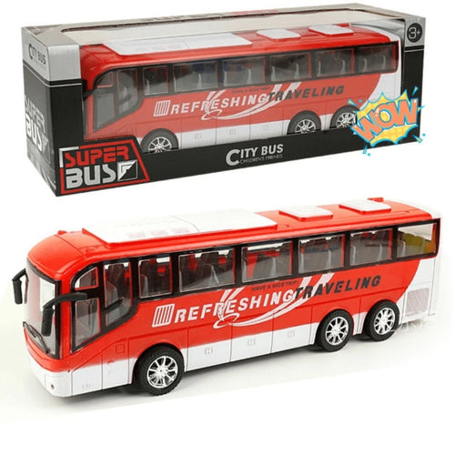 Children's Pull Back Bus Toy Vehicle ToylandEU.com Toyland EU