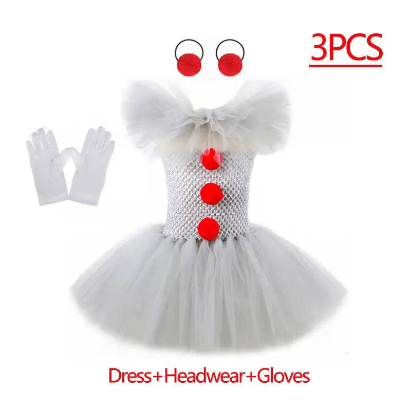Girls Joker Costume | Polyester Tutu | Toylandeu™