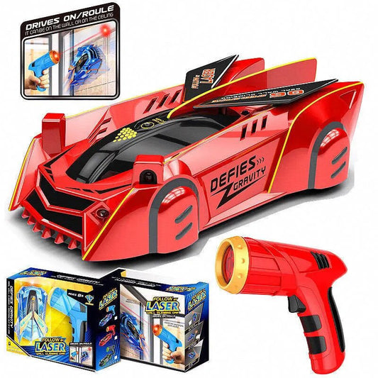 Wall Climbing Infrared Remote Control Toy Car with Anti-Gravity Stunt Feature