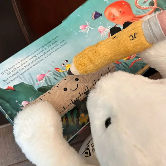 Cartoon Plush Pencil Toy For Kids Ultrasoft Plush Gift - ToylandEU