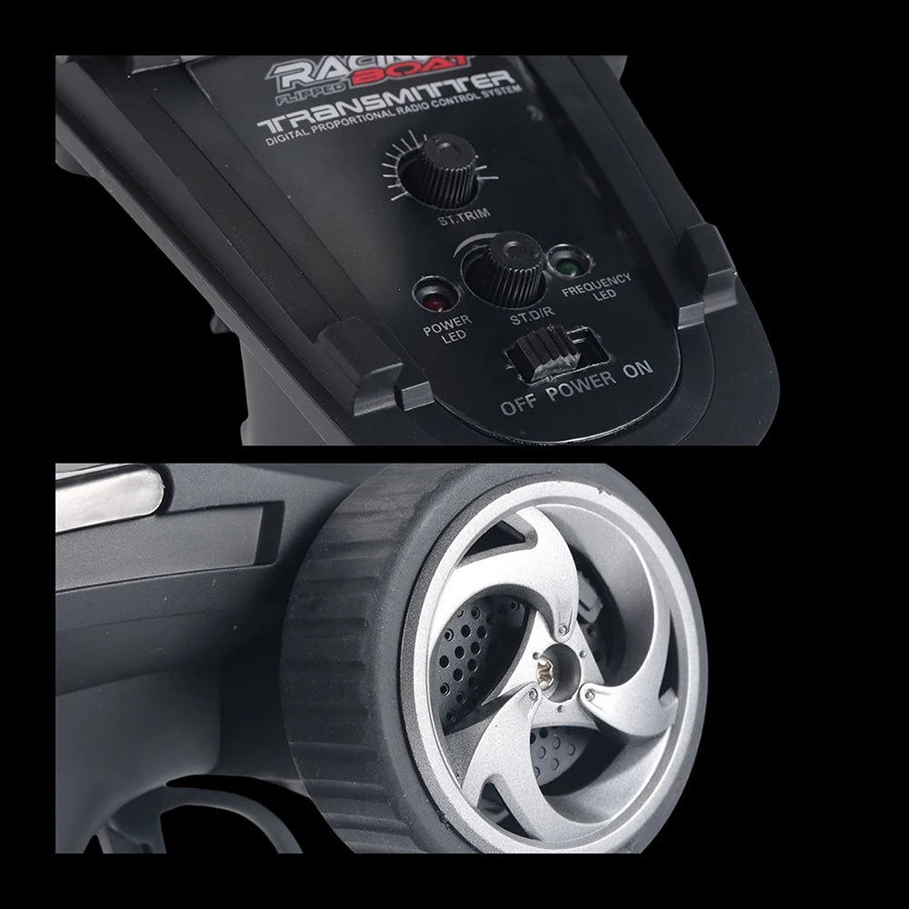 RC Speed Boat | 2.4GHz Remote | 4WD Brushless | 25.5 Inches