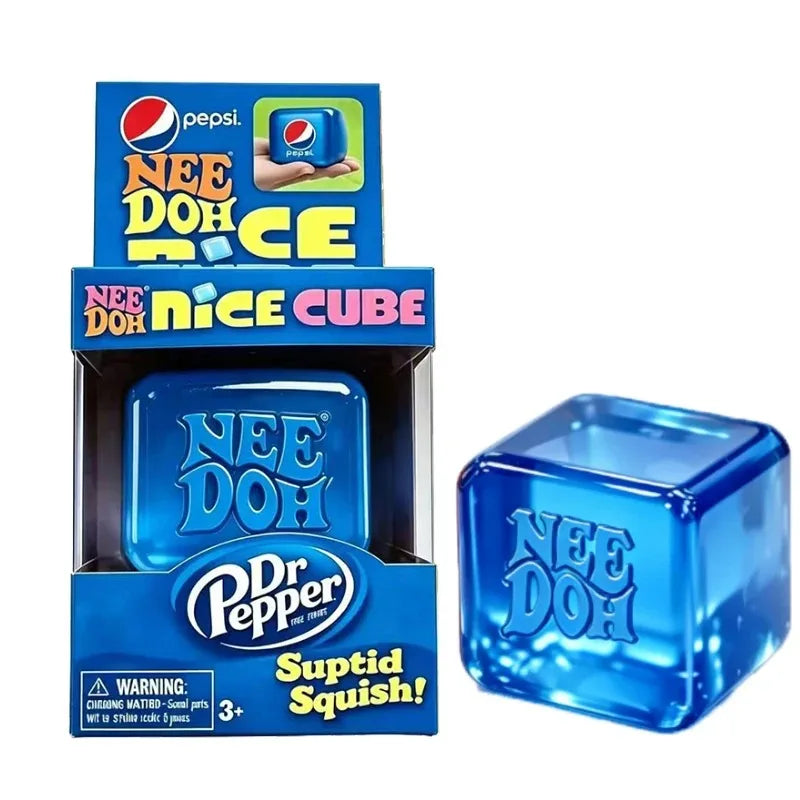 Nee Doh Fidget Cube | Soft Squeeze Relief | Mini Blind Box | Teens