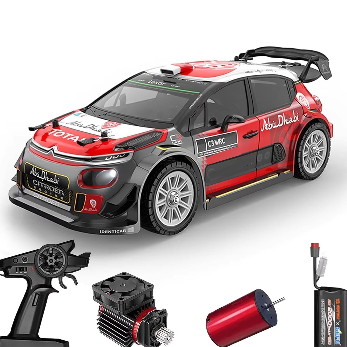 High-Speed Brushless RC Car Drift Racer Up To 42KMH