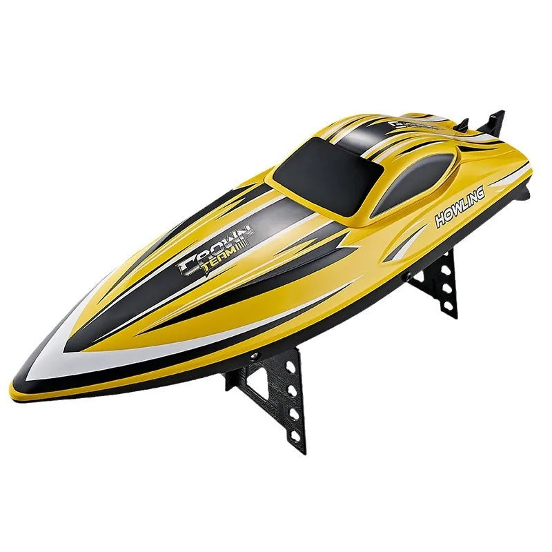 RC JJRC Hj818 High-Speed Remote-Control Electric Speedboat for Kids - Waterproof Competitive Racing Toy