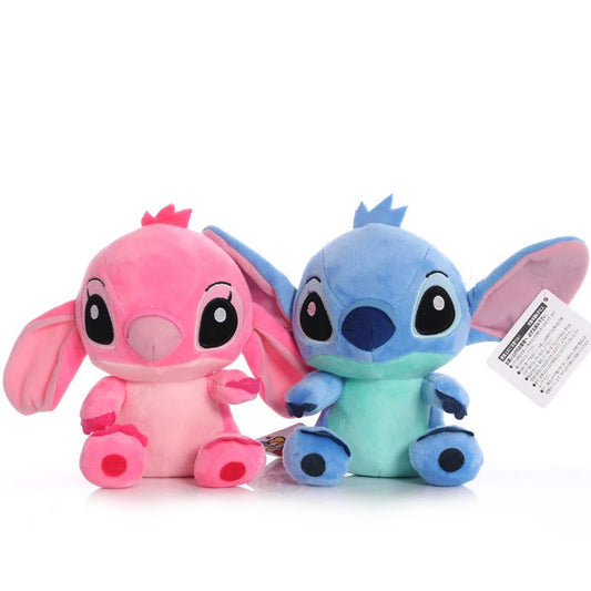 Stitch Movie Cartoon Plush Doll Toy for Kids - 20cm Stuffed Figure with Pendant