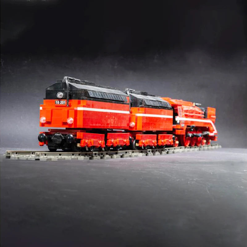 City Passenger Freight Train BR 18 201 Steam Locomotive Model Railway - ToylandEU