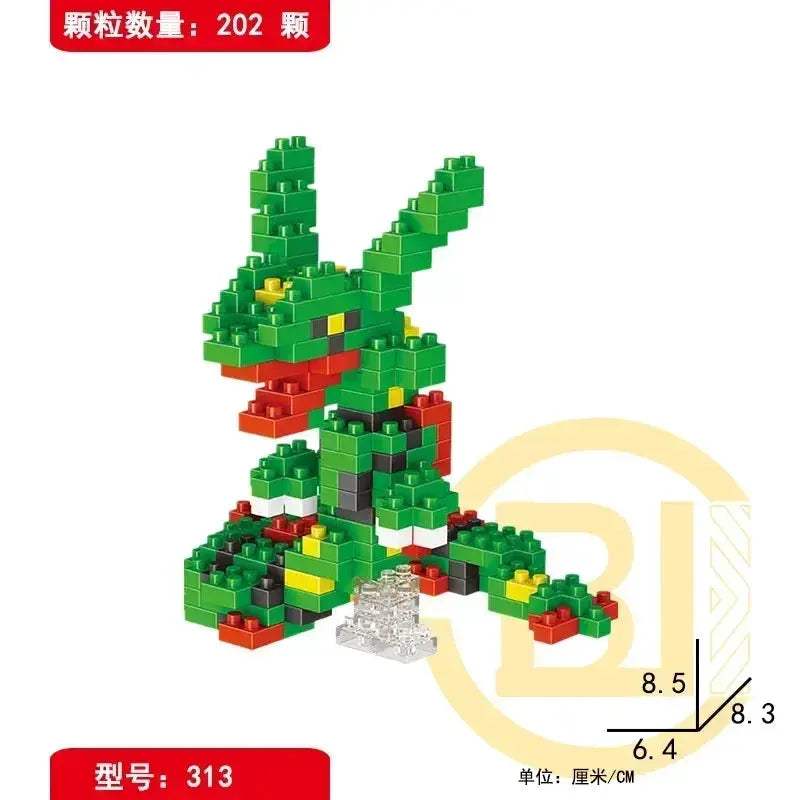Pokemon Blocks Set Lego Compatible Pikachu Charizard Eevee Mewtwo - ToylandEU