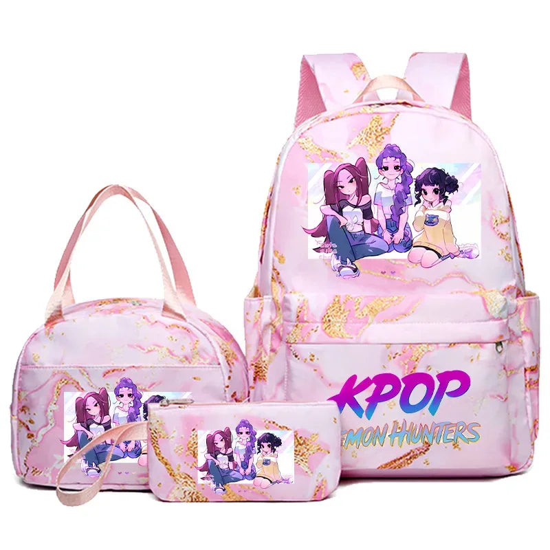 Anime Backpack Gift Set With Lunch Bag And Pencil Case - ToylandEU